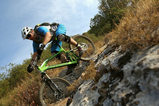 Private Mountain Bike,Trail Ride Tour of Mount Ymittos, Athens. - Pickup from a metro station, hotel, airport, or port