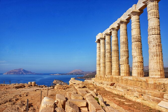 Private Sunset tour to Cape Sounion/Temple of Poseidon - A brief look at Lake Vouliagmeni