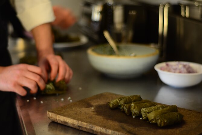 Private Walking Meze Cooking Course - A one-hour meal with wine and coffee