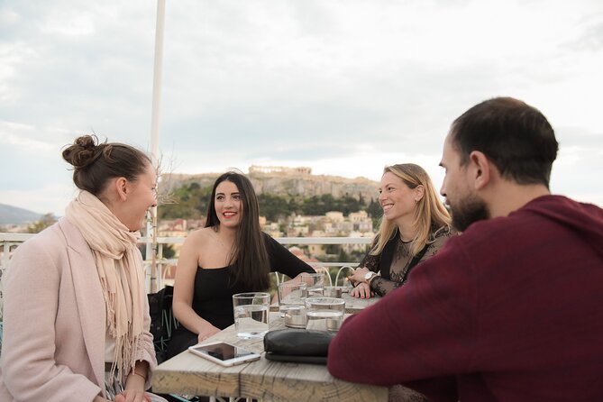 Rooftop Bar Hopping in Downtown Athens - The second bar: the busiest and most tourist-oriented stop