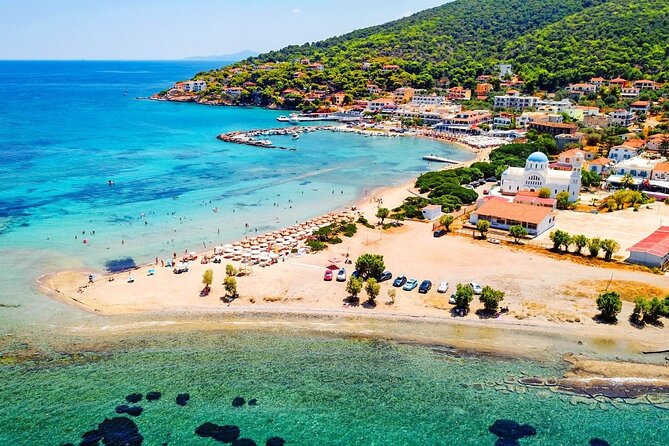 Saronic Gulf Escape: Beaches, Greek Flavors, Relaxation at Sea - Agistri: your first long swim stop
