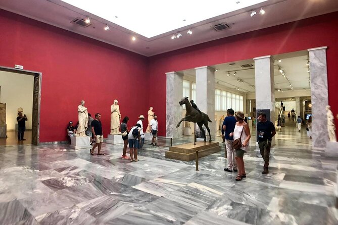 Skip The Line National Archaeological Museum Private Guided Tour In Athens - Meeting your guide at 28is Oktovriou 44