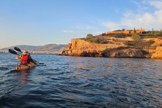 Small Group Sunset Sea Kayaking in Athens Riviera with Snorkeling - The first paddle into the Saronic Gulf