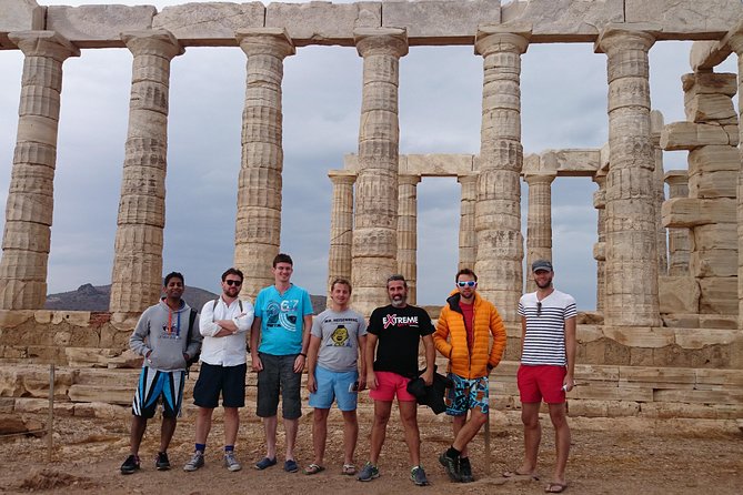 Snorkeling and swimming tour to the Poseidon's temple at Sounio cape - Why the small group changes the day