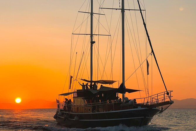 Sunset Dinner Cruise: Sunset, Swim, Drinks, and Dinner Onboard - Leaving Piraeus at 3:00 pm