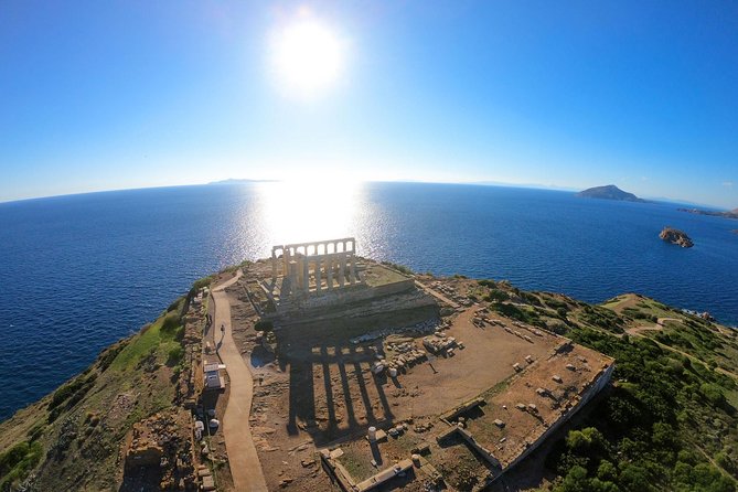 Temple of Poseidon, Sounion Sunset & Athens Riviera Private Tour - Walking up to the Temple of Poseidon