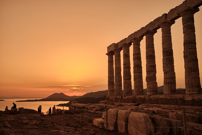 Temple Of Poseidon - Sunset Small Group Tour - Glyfada gives the route a modern Greek opening