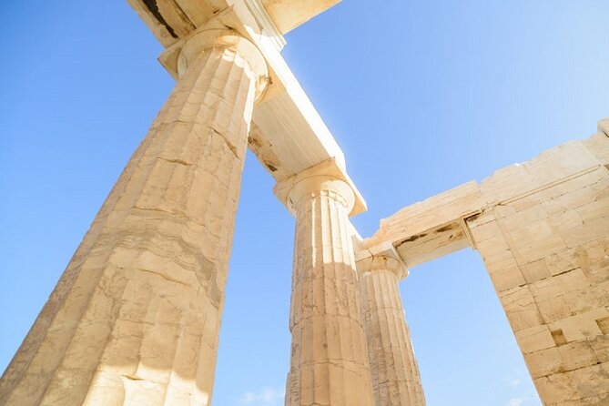 The Acropolis Walking Tour with a French Guide - Parthenon: the centerpiece with a complicated past