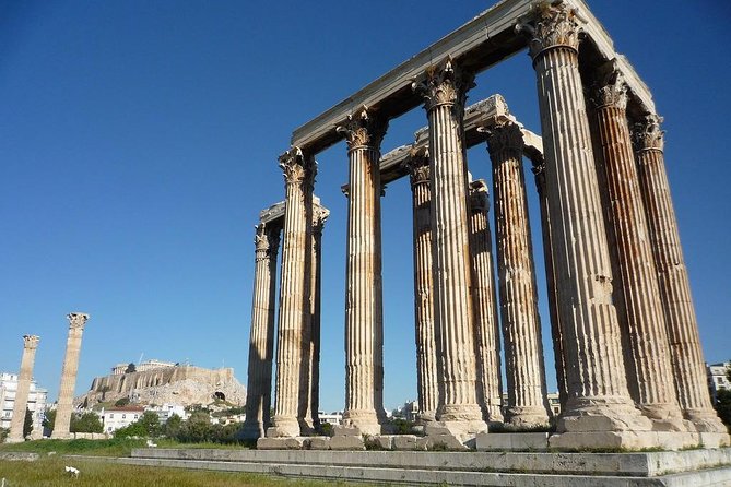 The Best of Athens Half-Day Private Tour - Ancient columns at the Temple of Olympian Zeus