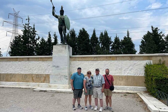 Thermopylae and Delphi Private Full-Day Tour from Athens - What remains at the Leonidas Monument
