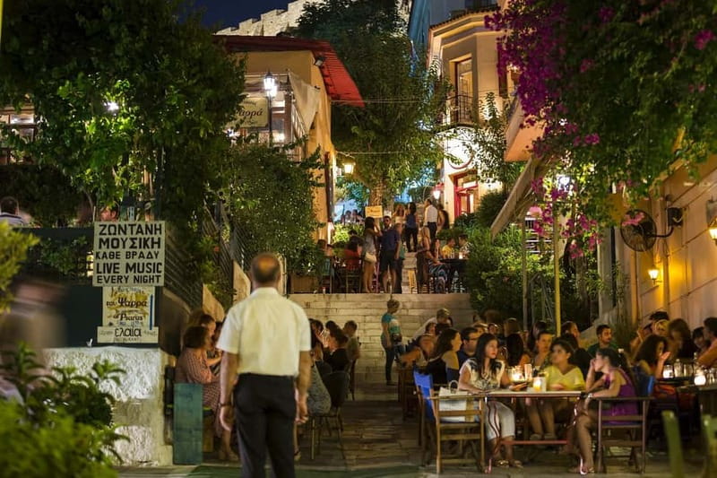 Traditional Greek Show in Plaka with Dinner - The pickup and panoramic ride through Athens