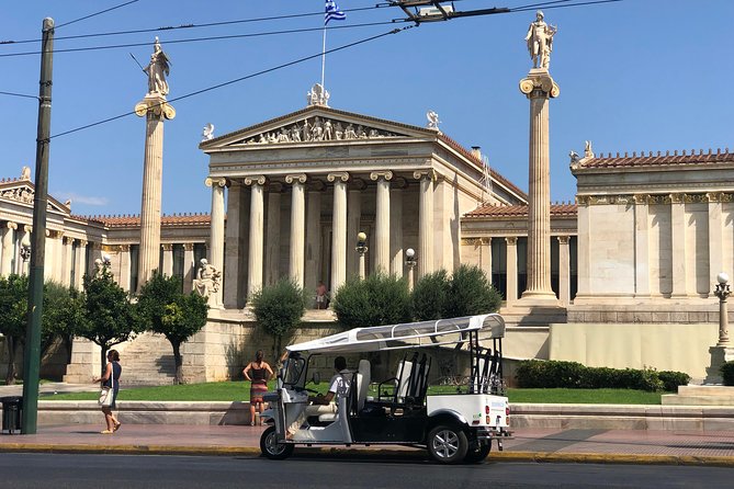 Tuk Tuk Athens Complete City Center Tour - 100% Electric (3 hour) - Starting at Syntagma and the Hellenic Parliament